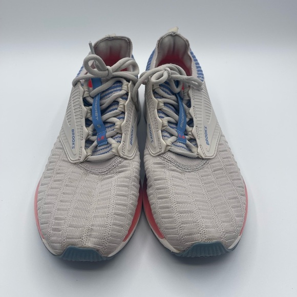 Brooks Ricochet 2 LE Gray Blue Sneakers 12003141B040 Women's Shoes Size 8.5 - Picture 5 of 8